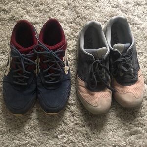BUNDLE Men’s ASICS Gel Lyte III and Gel. Size 9